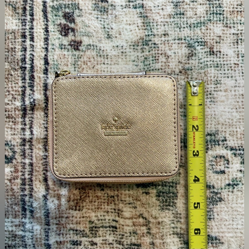 Kate Spade Gold Jewelry Box - Picture 4 of 13